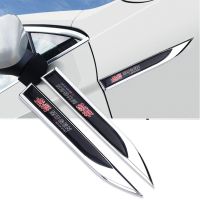 Hot New Honda Car Styling Metal Fender Side Stickers Blade Shape Emblem Badge Decals Racing MUGEN Decoration