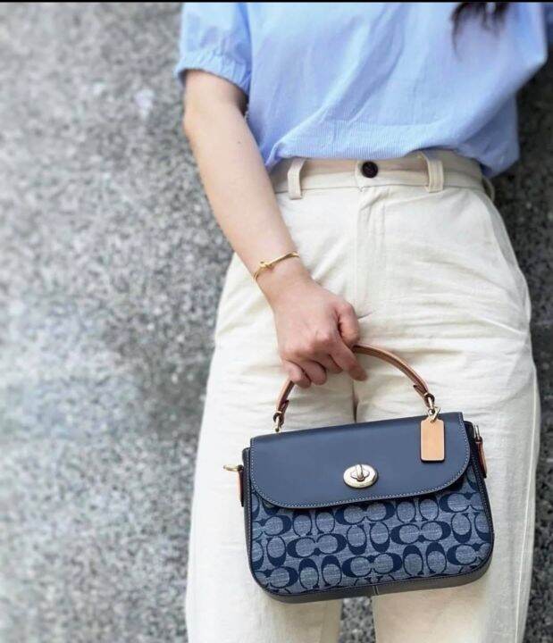 Guaranteed Original Coach Marlie Women's Top Handle Satchel In