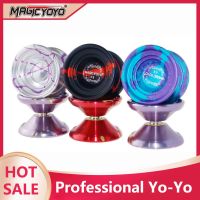 Top Professional Magic Exquisite Color K8 Ghost-Hand Metal Yo-Yo For Tricks Large Diameter Easy Operate Fancy Yoyo Kids Toy Gift