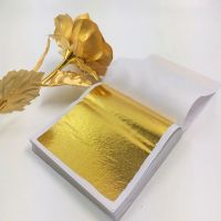 Sheets Imitation Gold Silver Foil Paper Wedding Scrapbooking Paper - 100 Sheets - Aliexpress