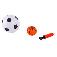 ♡magich♡Soccer Goal Pool with Basketball Hoop Set for Kids 2 in 1 Outdoor Sports Basketball Stand Soccer Goal