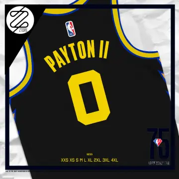 Unisex Nike Gary Payton II White Golden State Warriors Swingman Badge Player Jersey - Association Edition Size: 3XL