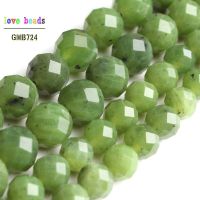 AA+ Natural Faceted Canadian Jades Stone Round Beads for Jewelry Making Diy Bracelet Necklace 7.5 strand 6mm 8mm Cables