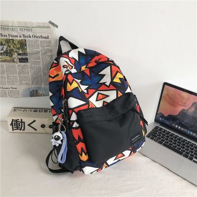 [COD]2022 กระเป๋านักเรียนแบรนด์แฟชั่นชายนักเรียนมัธยมต้นความจุขนาดใหญ่นักเรียนมัธยมต้นกระเป๋าเป้สะพายหลังนักเรียนหญิง 2022 trendy schoolbags for boys and girls high-capacity junior high school stude 0817