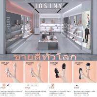 JOSINY รองเท้าแตะผู้หญิง รองเท้าแตะRhinestoneและรองเท้าแตะ รองเท้าส้นแบนลำลอง รองเท้าแตะโรมัน รองเท้าแตะชายหาดแฟชั่น - สีดำสีเบจ