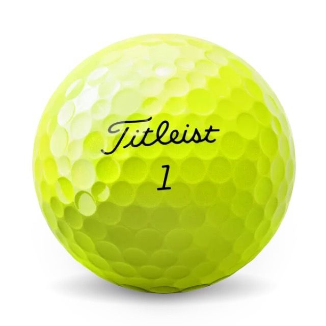 ลูกกอล์ฟ-titleist-avx-yellow