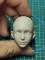 16 Scale The Final Fantasy Iris Amicitia Female Unpainted Head Model For 12Body DIY