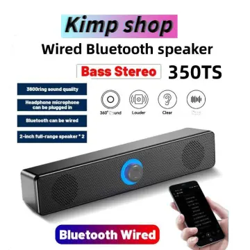 new big bass wired usb speaker