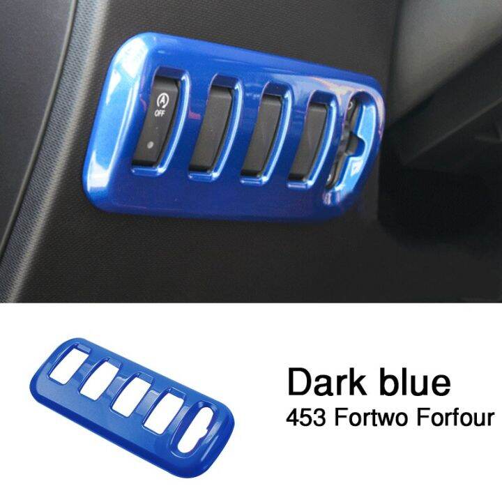 abs-plastic-headlight-switch-control-decorative-cover-for-smart-453-fortwo-forfour-car-interior-styling-modification-accessories