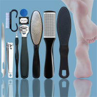 ??【COD+IN STOCK】10合1修脚套装 10 in 1 Set Clean Toenail Care Remover Dead Skin Foot Rasp Pedicure Tools Foot Care Kit