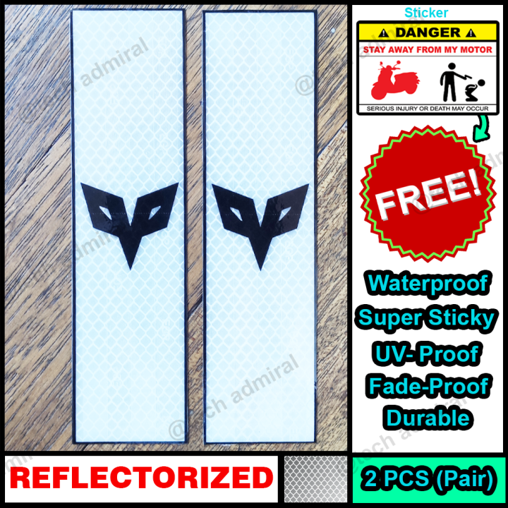 Alloy Top Box Sticker Waterproof Duhan (REFLECTORIZED) Lazada PH