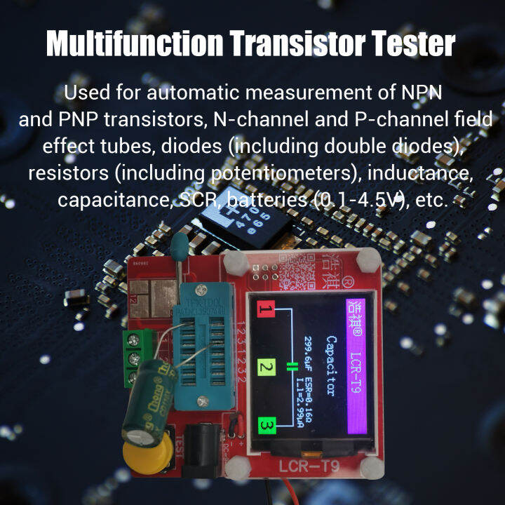 multifunction-transistor-tester-with-tft-digital-display-mini-transistor-tester-inductance-capacitance-esr-meter-diode-pnp-npn-transistors-auto-testing