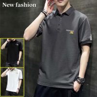 "?พร้อมส่ง?เสื้อโปโล เสื้อโปโลชาย เสื้อโปโลคอปก มีลาย  เสื้อโปโล POLO เสื้อคู่ ก็ได้เลยจ้า TT99