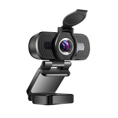 ◎ Webcam 1080P Mini Camera Free Driver Web Cam Student Class Computer Camera Micro Inside with Cover Web Camera for PC