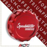 รถจักรยานยนต์ CNC ด้านหลังเบรคอ่างเก็บน้ำน้ำมันฝาครอบสำหรับ Speedmaster 1200 865 900 2002-2020อุปกรณ์เสริมคุณภาพสูง