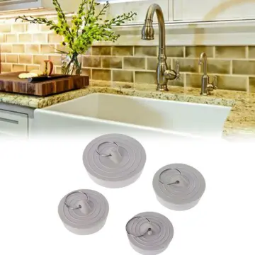 Floor Drain Plug Kitchen Sink Water Stopper Bath Tub Basin Cover