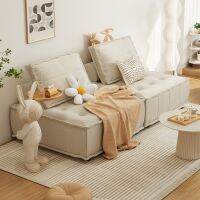 [COD] Small apartment net red tofu cube combination fabric lazy tatami rental bedroom double