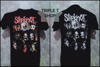 เสื้อยืดคอกลม สกรีนลาย SLIPKNOT