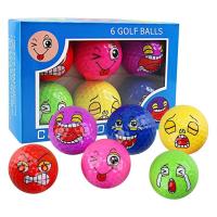 Party Golf Balls Cute Colored Balls for Golf Lovers Golf Balls with High Performance Multifunctional Ball Control High Standard for Professional Beginner Amateurs Child top sale