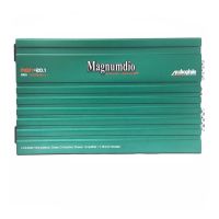 เพาเวอร์แอมป์ติดรถยนต์แรงๆดีๆ MAGNUMDIO รุ่น MGN-20.1 CLASS D 2000w.MAX สีเขียว เครื่องเสียงติดรถยนต์,เพาเวอร์ติดรถยนต์,เพาเวอร์แอมป์ติดรถยนต์