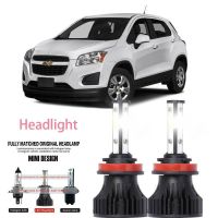 หลอดไฟหน้ารถยนต์ LED LAI 40w 6000k สีขาว สําหรับ Chevrolet TRAX 2013-2023 รับประกัน 10 เดือน