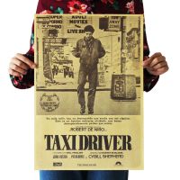 Movie Taxi Driver Kraft Paper Poster Home Room Wall Decoration Painting 50.5x35cm Wall Décor