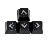 ปุ่มลูกศรทิศทาง ABS ที่ทนทาน Keycaps OEM การเปลี่ยนคีย์แบล็คไลท์สำหรับคีย์บอร์ดแบบกลไก4ปุ่ม/ชุดอุปกรณ์เสริมแป้นพิมพ์