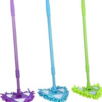 Retractable Broom Hand Push Sweeper Mop Floor Wiper Squeegee super esay cleaning