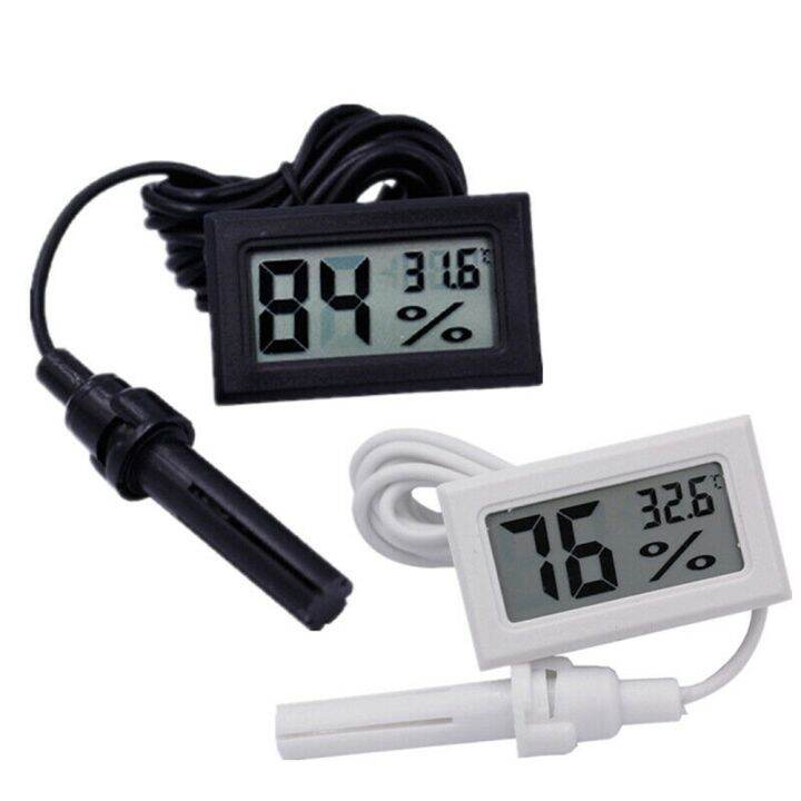 Battery Digital Thermometer Hygrometer Offices Indoor outdoor