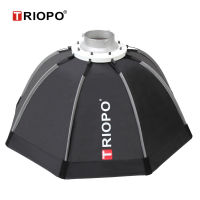 Triopo K90 90cm Studio Portable Softbox w Honeycomb Grid Bowens Mount Photo Video Octagon Umbrella Soft Box for Godox Jinbei