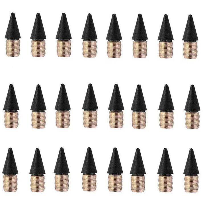 100pcs-pencil-replaceable-graphite-nib-metal-inkless-writing-pens-nib-for-writing