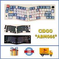 CIDOO ABM066 Alice-Layout โปรแกรมได้ร้อนเปลี่ยนบลูทูธ/2.4 Ghz/ Type-C แบบมีสาย/คีย์บอร์ดแบบกลไกไร้สายสำหรับ Win/Mac