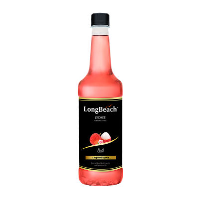 สินค้ามาใหม่! ลองบีช ไซรัป กลิ่นลิ้นจี่ 740 มล. LongBeach Lychee Flavoured Syrup 740 ml ล็อตใหม่มาล่าสุด สินค้าสด มีเก็บเงินปลายทาง