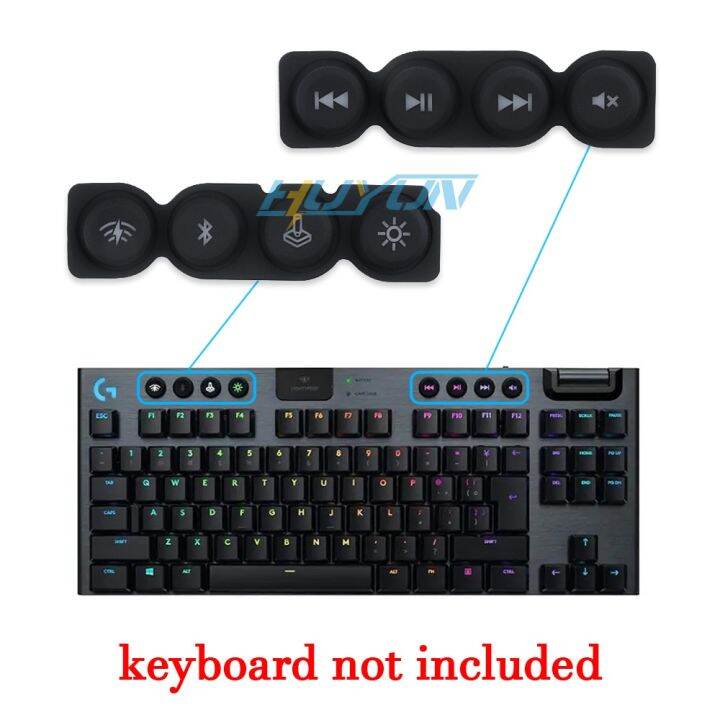 Lot De 109 Touches De Rechange Pour Clavier Logitech G915/G913/G815/G813 TKL - Compatible RGB - 3
