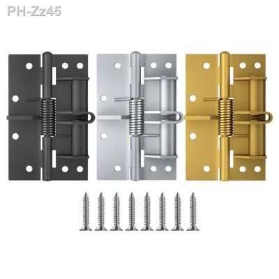 【LZ】owudwne Self Closing Door Hinges Spring Hinge Heavy Duty Hinges for Doors Self Closing Gate Hinges for Schools Hotels Hospitals and Dorm