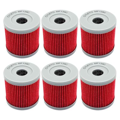 【LZ】 1/3/6 pcs Cyleto Motorcycle Parts Oil Filter For Arctic Cat DVX400 2004 2005 2006 2007 2008 DVX 400 TS 2006 2007