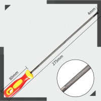 WonderfulBuyinge Round high Carbon Steel sharpening เลื่อยโซ่มีดเหลา4/4.8/5.5mm