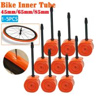 1-5pcs Ultralight Bike Inner Tube 700 18/32C Road MTB Bicycle TPU Tire 700C 45/65/85mm Length French Valve Super Light Tube