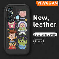 YIWESAN เคสสำหรับ Infinix ขายดี11ขายดีเคสการ์ตูนตุ๊กตานักบินอวกาศลายดีไซน์ใหม่ใหม่โทรศัพท์ดีไซน์ด้านข้างนุ่มหนังดีไซน์ใหม่กล้องฝาปิดเลนส์บางปกป้องเคสกันกระแทก