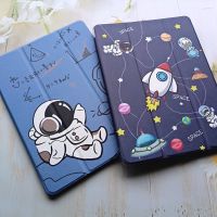 017. เคสฝาพับ ผ้าคลุมลายการ์ตูนน่ารัก เคส Samsung Galaxy Tab S6 lite/Tab A7 lite/ Tab A8 10.5 มีช่องใส่ปากกา เคสหนัง เคสกันกระแทก -Smart Case