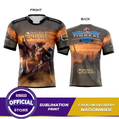 TIGREAL WYRMSLAYER Mobile Legends Full Sublimation Tshirt Premium Quality