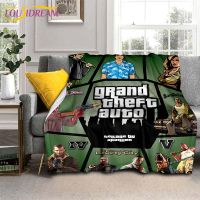 GTA blank game flannel blanket