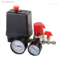 ☑▦ Upgraded Air Compressor Pressure Switch Pressure Switch with Regulator Control for VALVE Gauge Air Pump Air Compressor HX6D