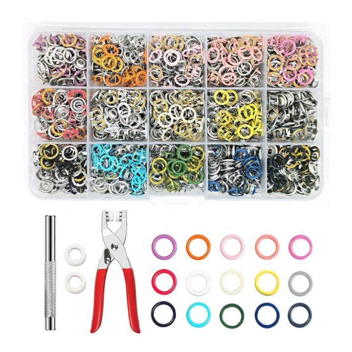 300-sets-stainless-steel-snap-button-snap-buttons-metal-snaps-with-snap-fastener-tool-for-clothing-crafting-leather-sewing-15-colors