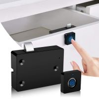 Smart Electronic Cabinet Locks Kit Set Fingerprint Lock For Box Furniture Drawer Lock Cupboard Hidden File Keyless Biometric