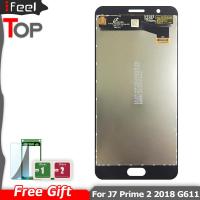 สำหรับ Samsung Galaxy J7 Prime 2 2018 G611จอแสดงผล LCD Touch Screen Digitizer Assembly Replacement Parts