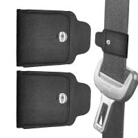 Seat Belt Adjuster 2pcs Car Seatbelt Adjuster Interior Accessories Multifunctional PU Leather Seat Belt Locator Reusable Women Car Seatbelt Adjuster for a More Safe Driving wondeful