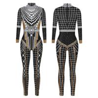 [COD] 2022 new cross-border armor digital printing cosplay play costume adult tight long-sleeved