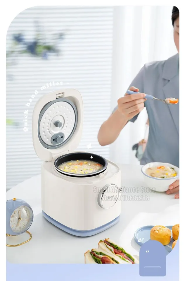 Midea Rice Cooker Portable 1.2L Exquisite Capacity Small Multifunctional  Smart Electric Cooker 220V-240V Dorms Available 200W