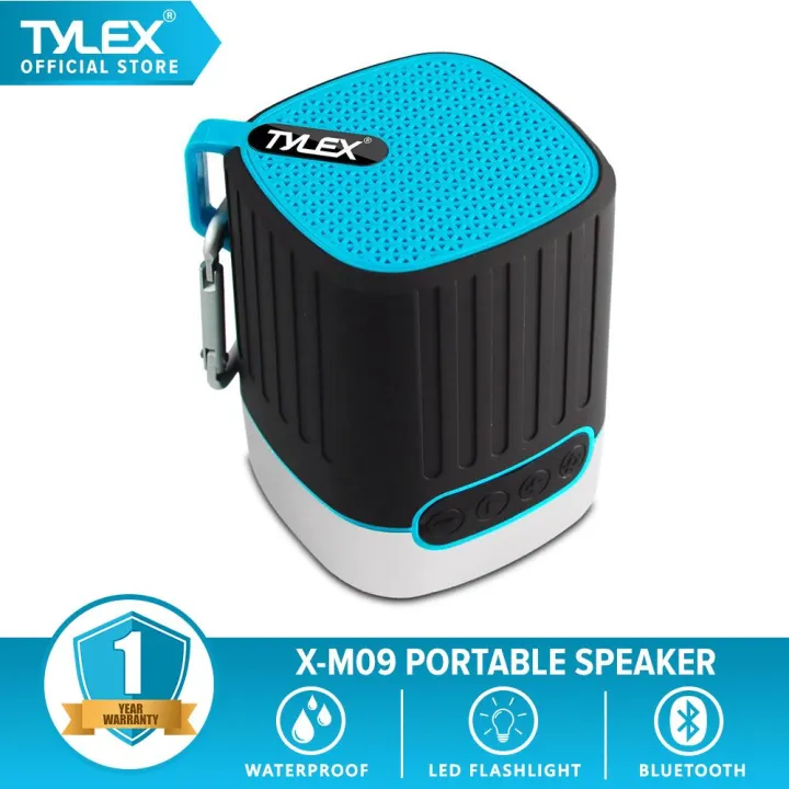 Tylex X M Portable Wireless Stereo Waterproof Led Flashlight Outdoor